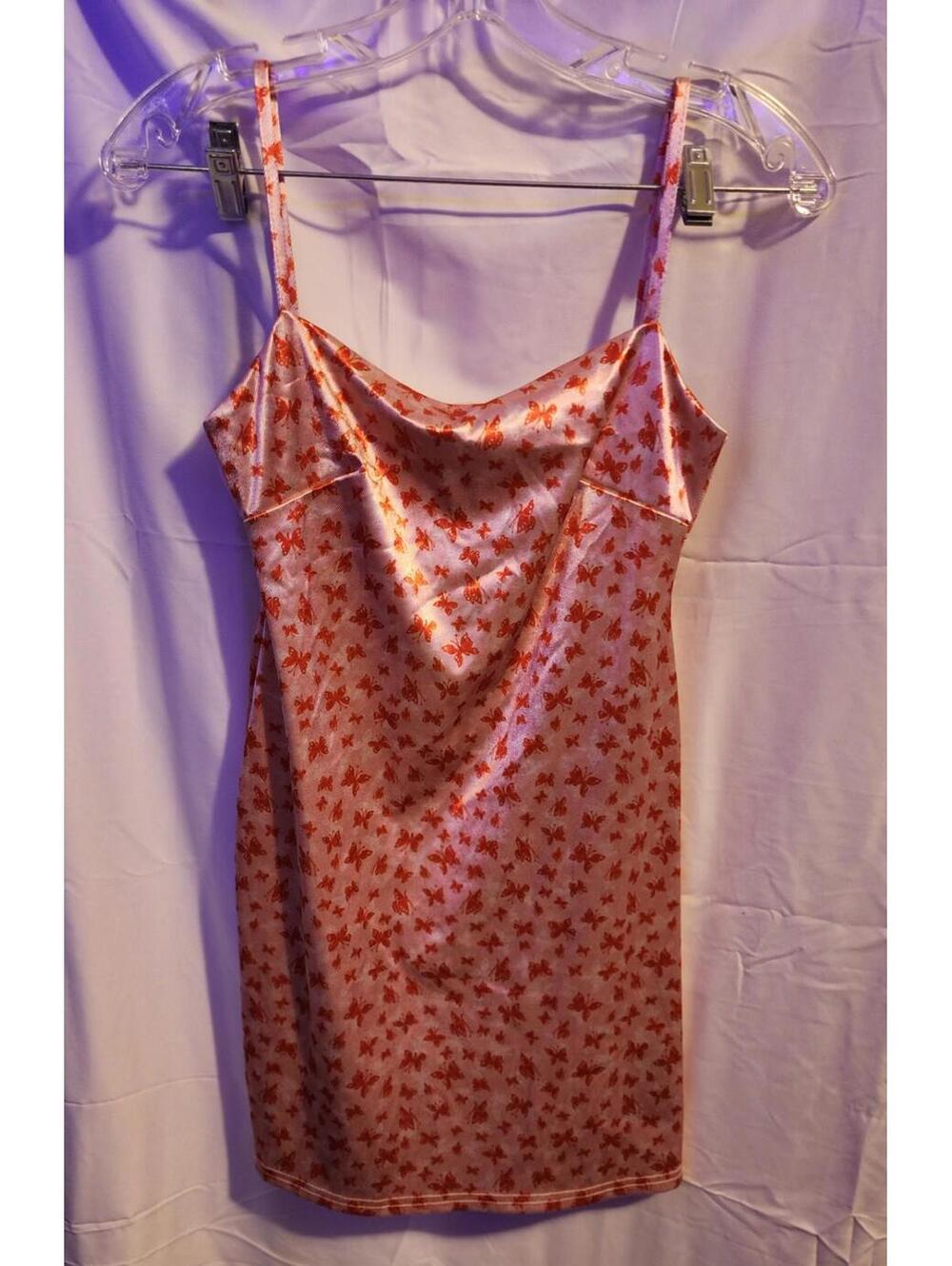 Cute Y2K Urban Outfitters mini dress. butterfly Detailing. Womens Size MED